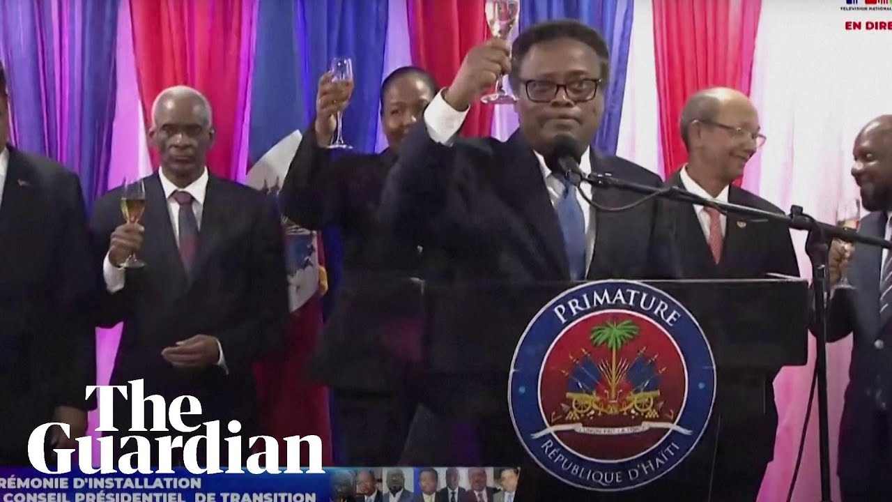 Haiti swears in transitional government in private ceremony amid violence in capital