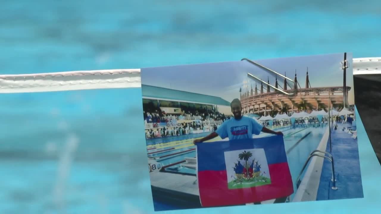 14-year-old swimmer 'never imagined' representing Haiti in Olympics