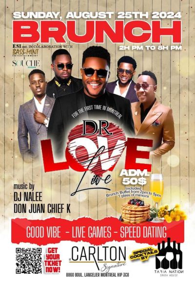 BRUNCH LAKAY - DR. LOVE Hosted by FLAV from GABEL