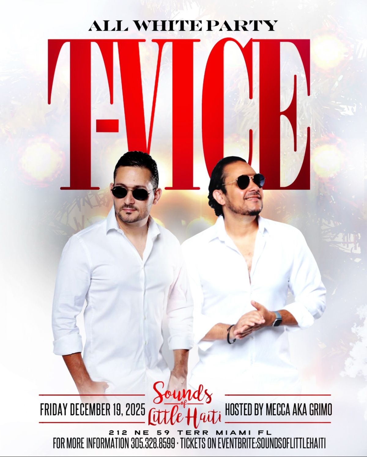 T-Vice - All White - Sounds of Little Haiti