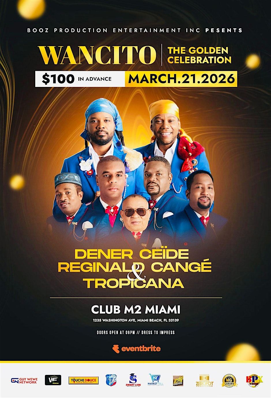 Golden Night with Wancito Francius • Zafem • Tropica D’Haiti