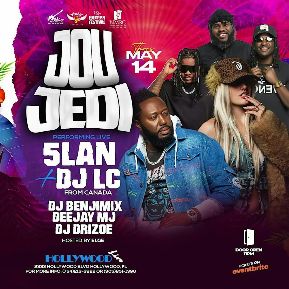 Haitian Flag Day 5Lan DJLC DeejayMJ DJ Benjimix DJ Drizoe